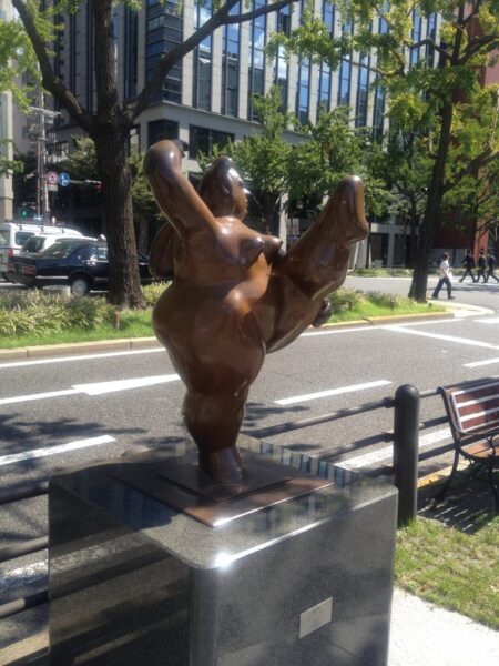 御堂筋彫刻ストリート / 踊り子：W-8