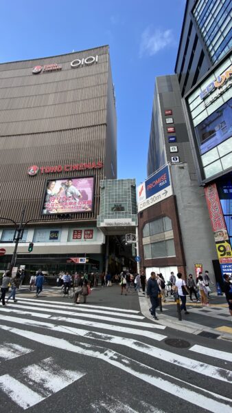 なんばマルイ（映画興行発祥の地）